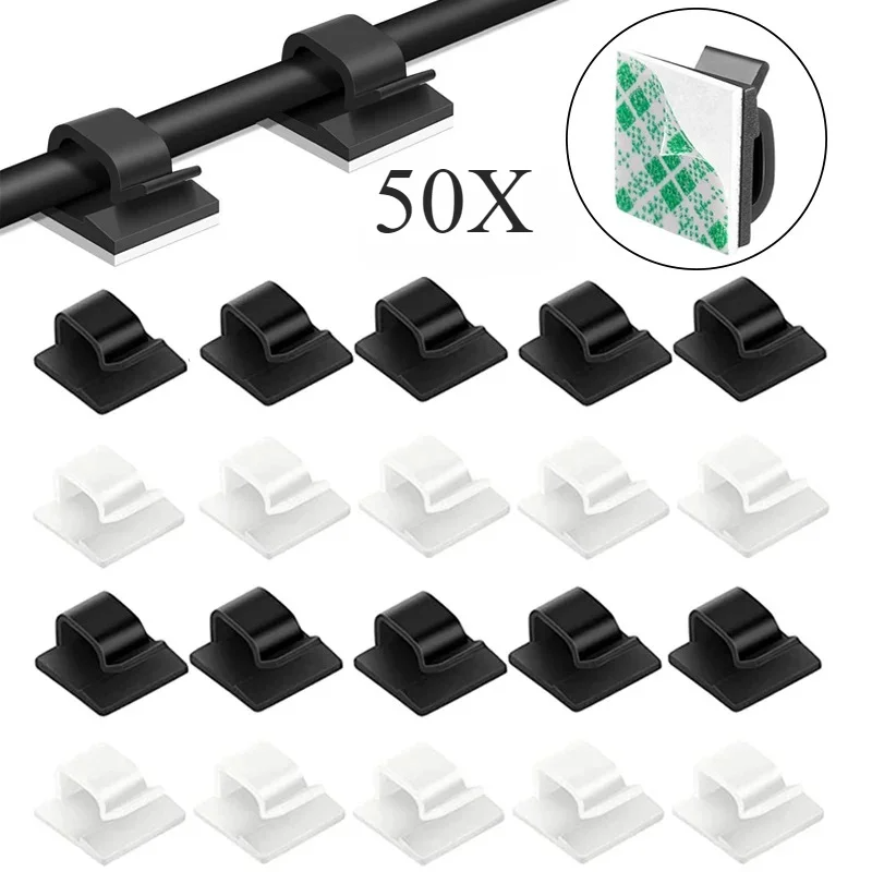 Home Improvement And Supply - Car Cable Clamp Accessories Self-adhesive Line
