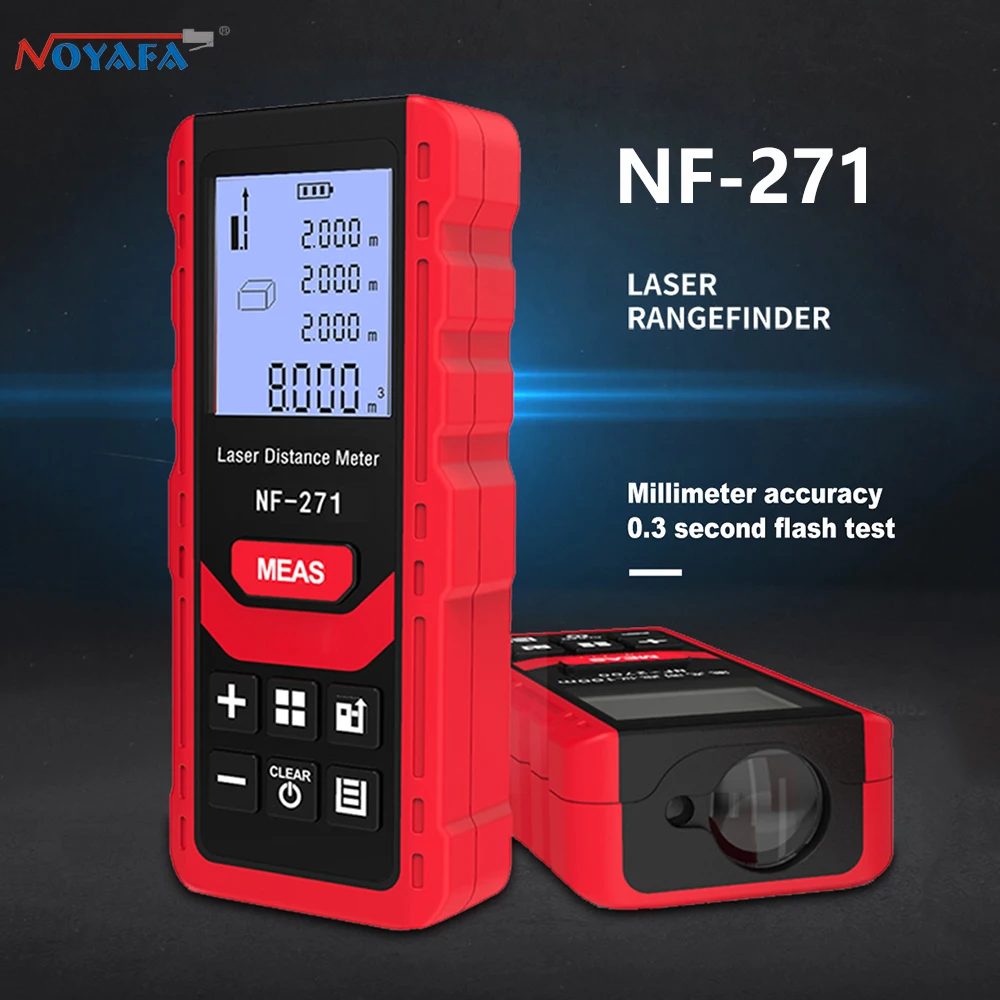 Home Improvement Materials - Noyafa NF-271 Laser Distance Meter Digital