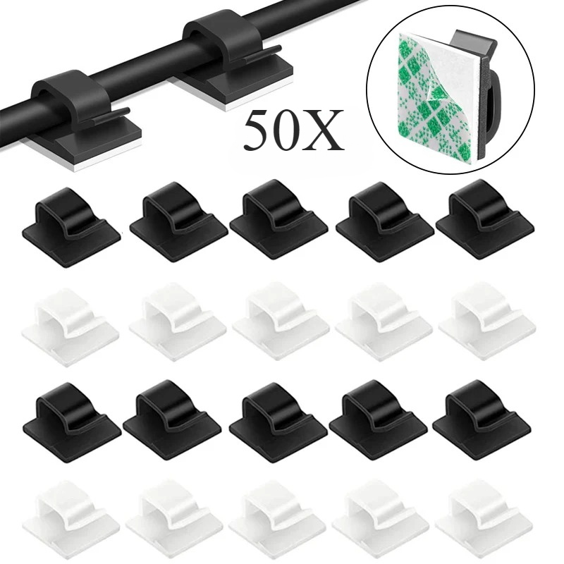 Home Improvement And Supply - Car Cable Clamp Accessories Self-adhesive Line