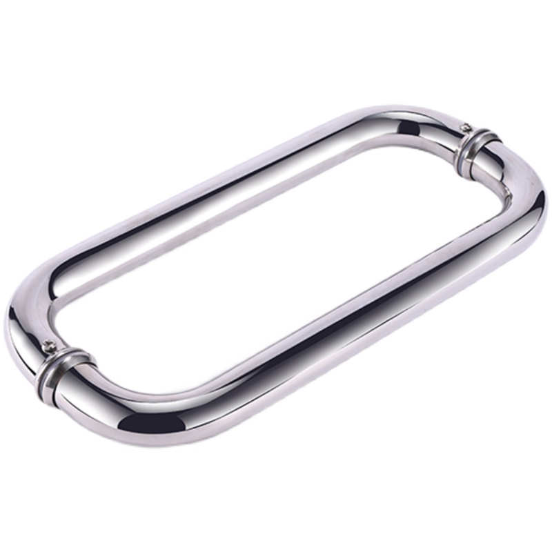 Home Improvement Materials - 1 Pair Stainless Steel Glass Door