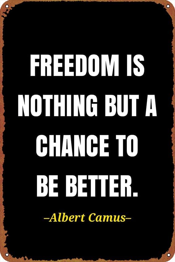 Home Improvement Quotes - Albert camus quote Self-Improvement Posters Vintage