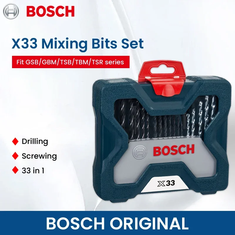Bosch X33 Drill Bit Screwdrive - Drill Bit Set 评论和价格