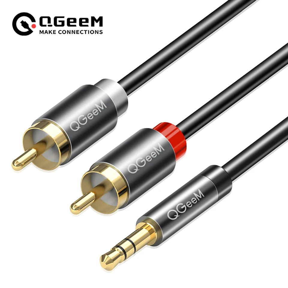 QGeeM RCA Cable 2RCA to 3.5 Au - Home Improvement Dvd 评论和价格