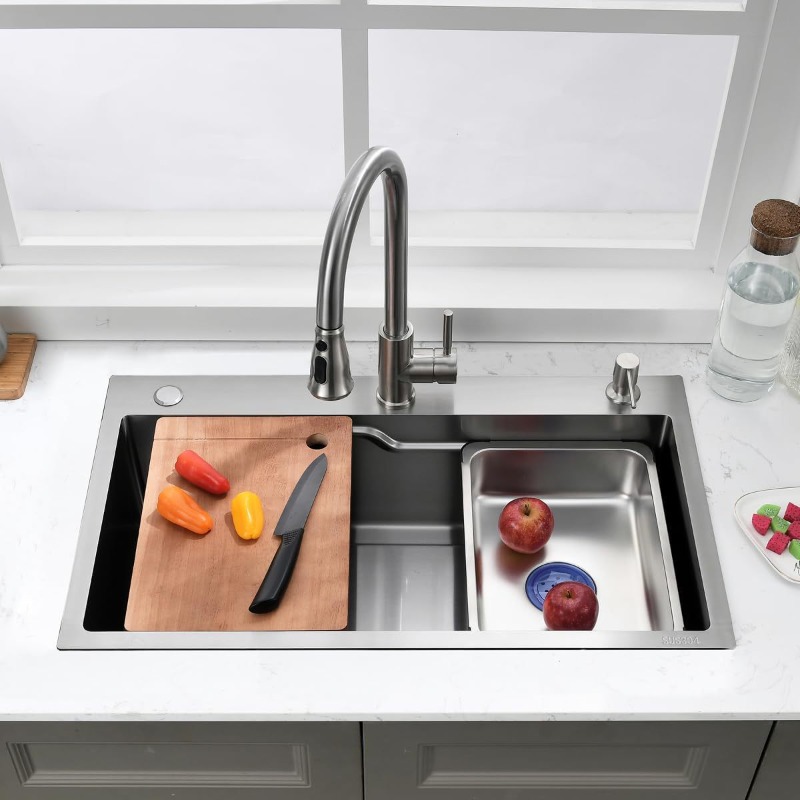 Stainless Steel Kitchen Sinks  - Home Improvement Ending 评论和价格