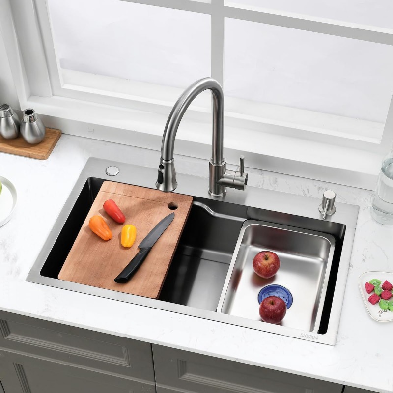 Stainless Steel Kitchen Sinks  - Home Improvement Ending 评论和价格