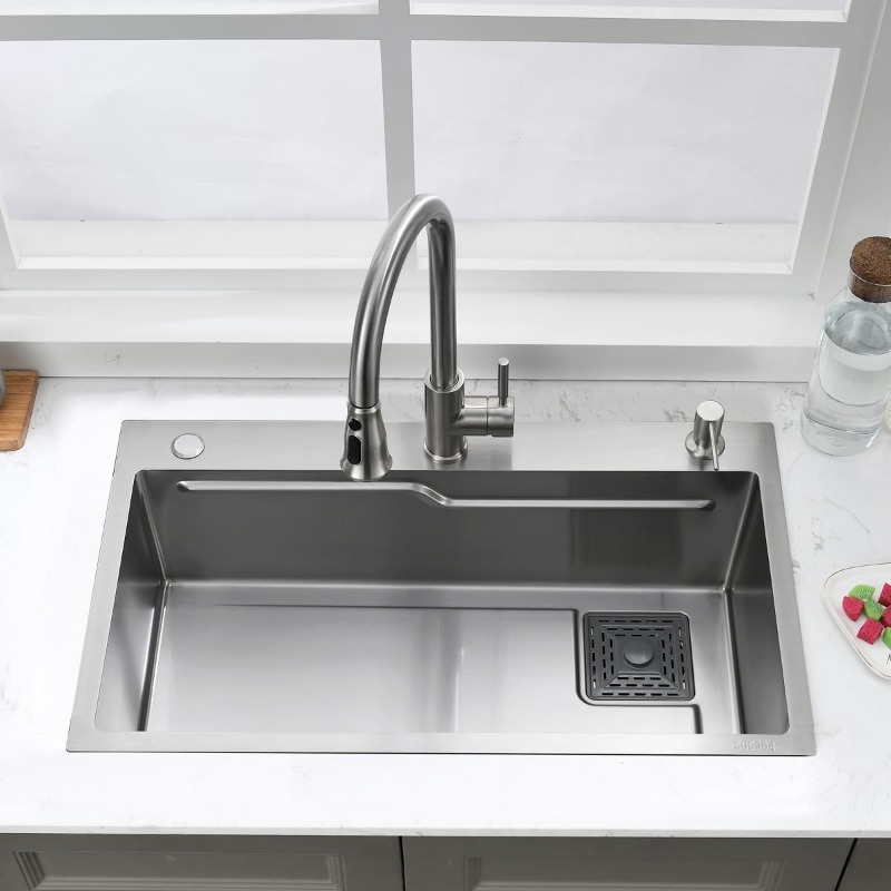 Stainless Steel Kitchen Sinks  - Home Improvement Ending 评论和价格