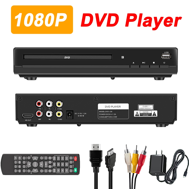 DVD Player 1080P HD Discs Play - Home Improvement Dvd 评论和价格