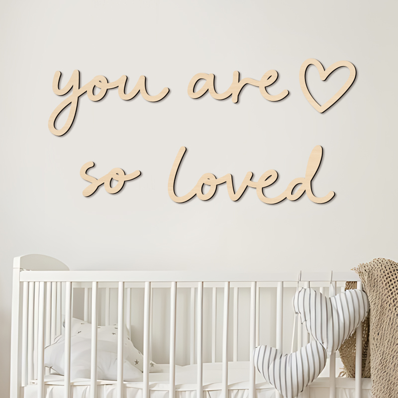 Charming 'You Are So Loved' Wo - Home Improvement Quotes 评论和价格