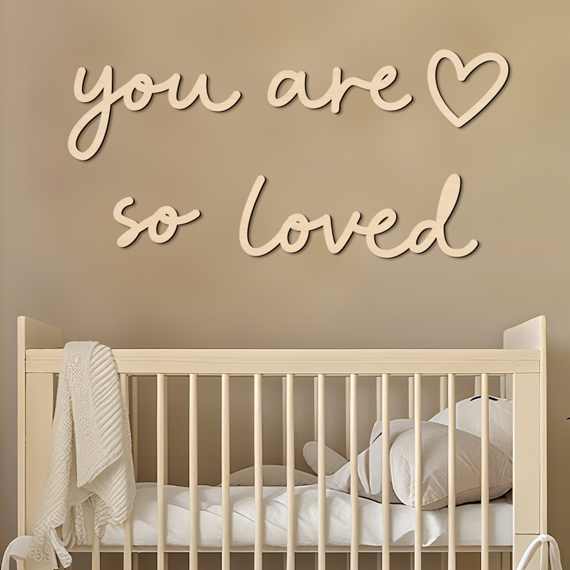Charming 'You Are So Loved' Wo - Home Improvement Quotes 评论和价格