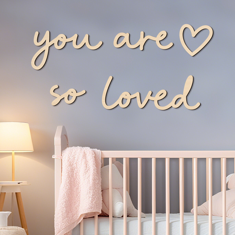 Charming 'You Are So Loved' Wo - Home Improvement Quotes 评论和价格