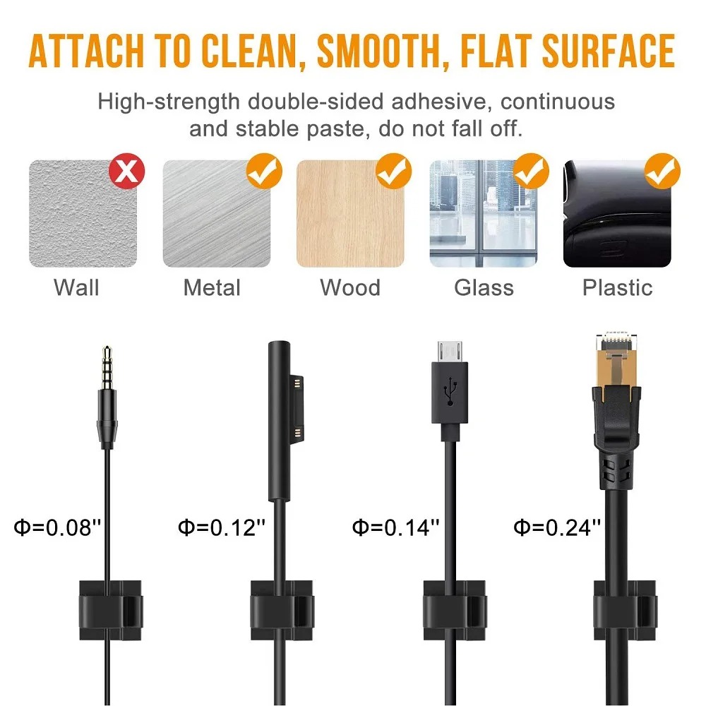 Car Cable Clamp Accessories Se - Home Improvement And Supply 评论和价格