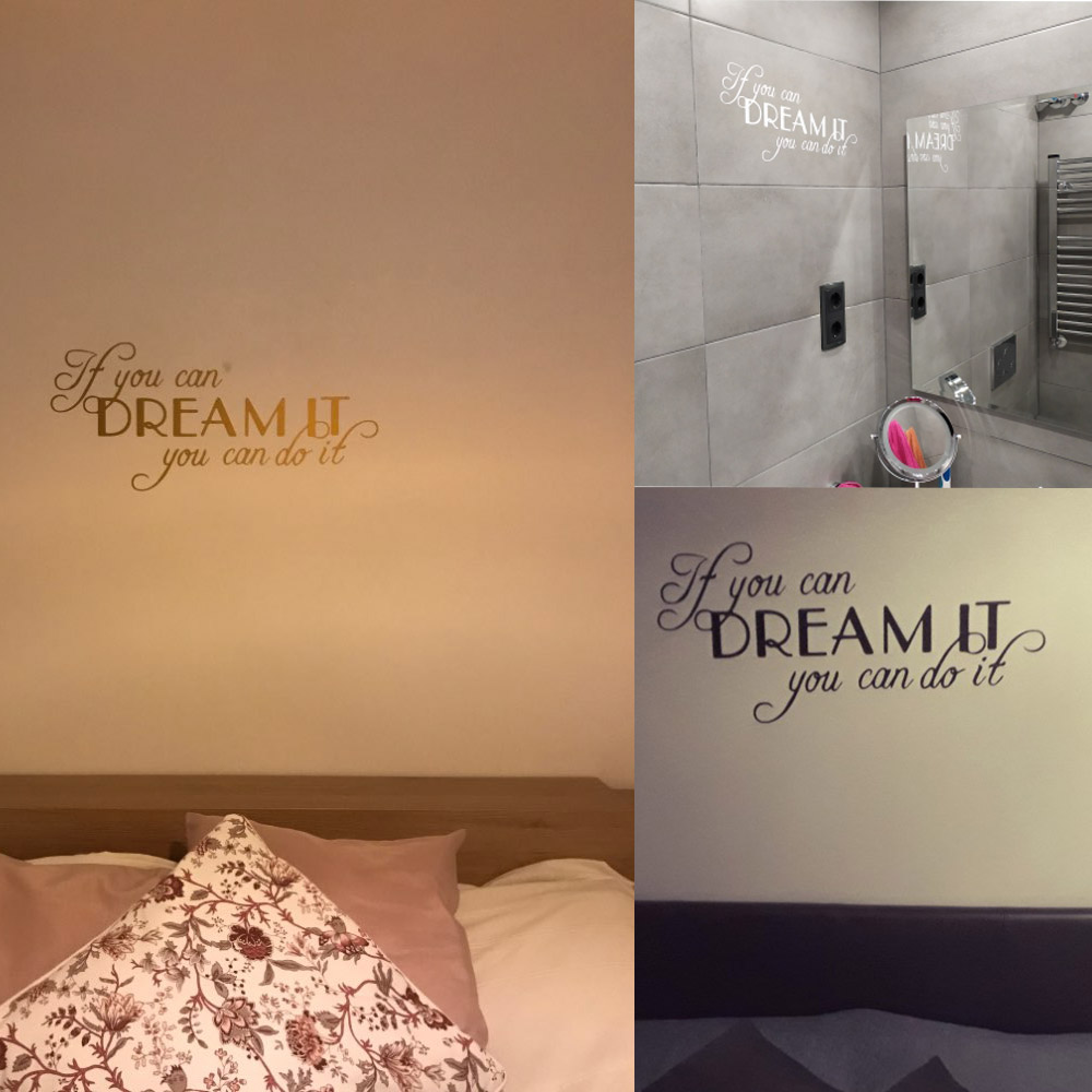 Large Quotes Motivating Dream  - Home Improvement Quotes 评论和价格