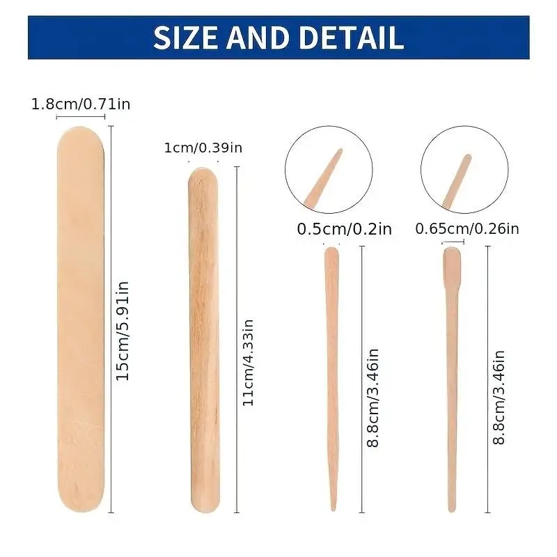 Woman Wooden Hair Removal Stic - Wood Filler Stick 评论和价格