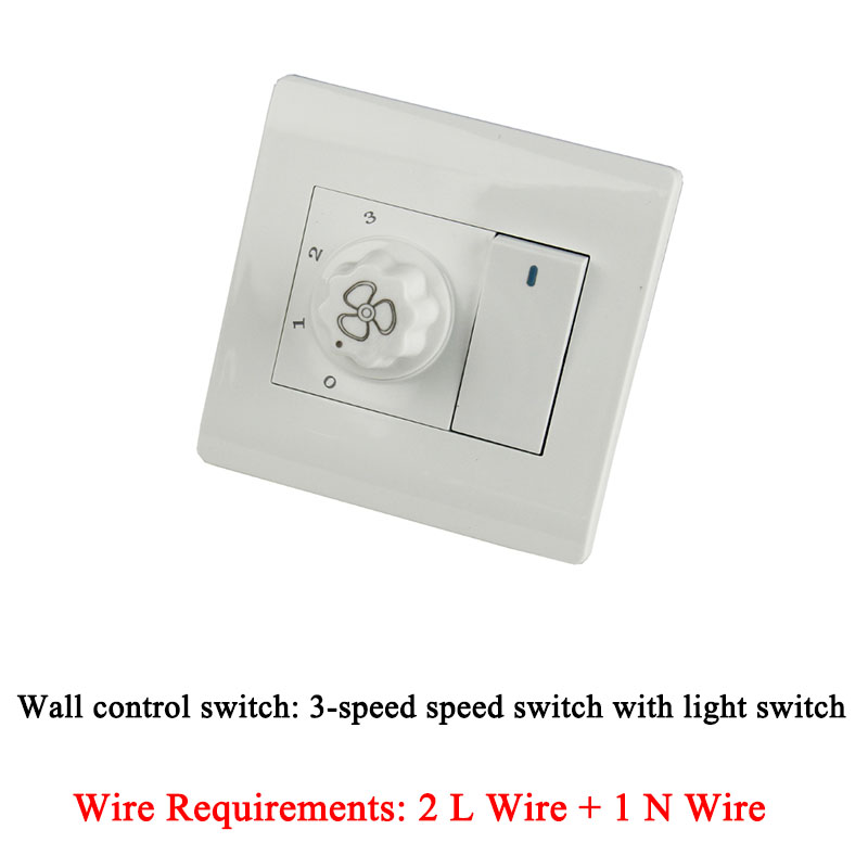 Ceiling Fan Control 3 Gear Spe - Home Improvement Materials 评论和价格