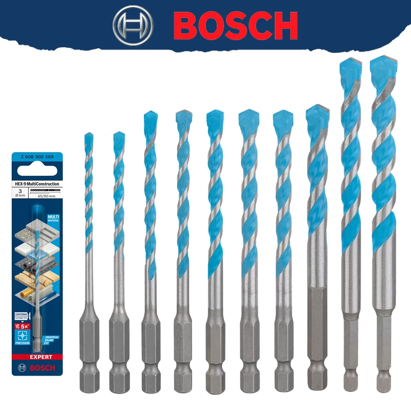 BOSCH EXPERT HEX-9 Multi Const - Drill Bit Set 评论和价格