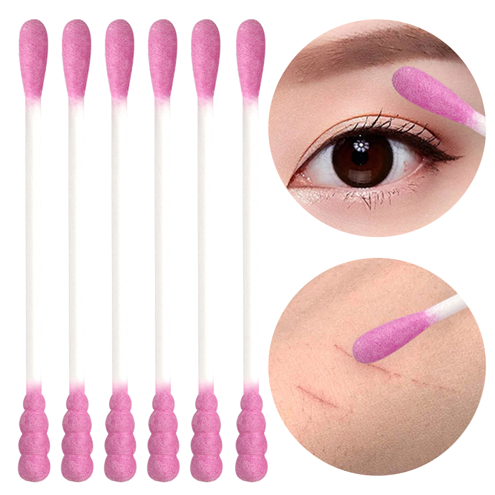 100/500pcs Cotton Swabs Spiral - Wood Filler Stick 评论和价格