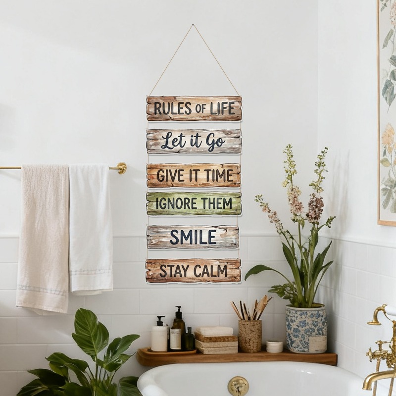 Rules of life Inspirational Qu - Home Improvement Quotes 评论和价格