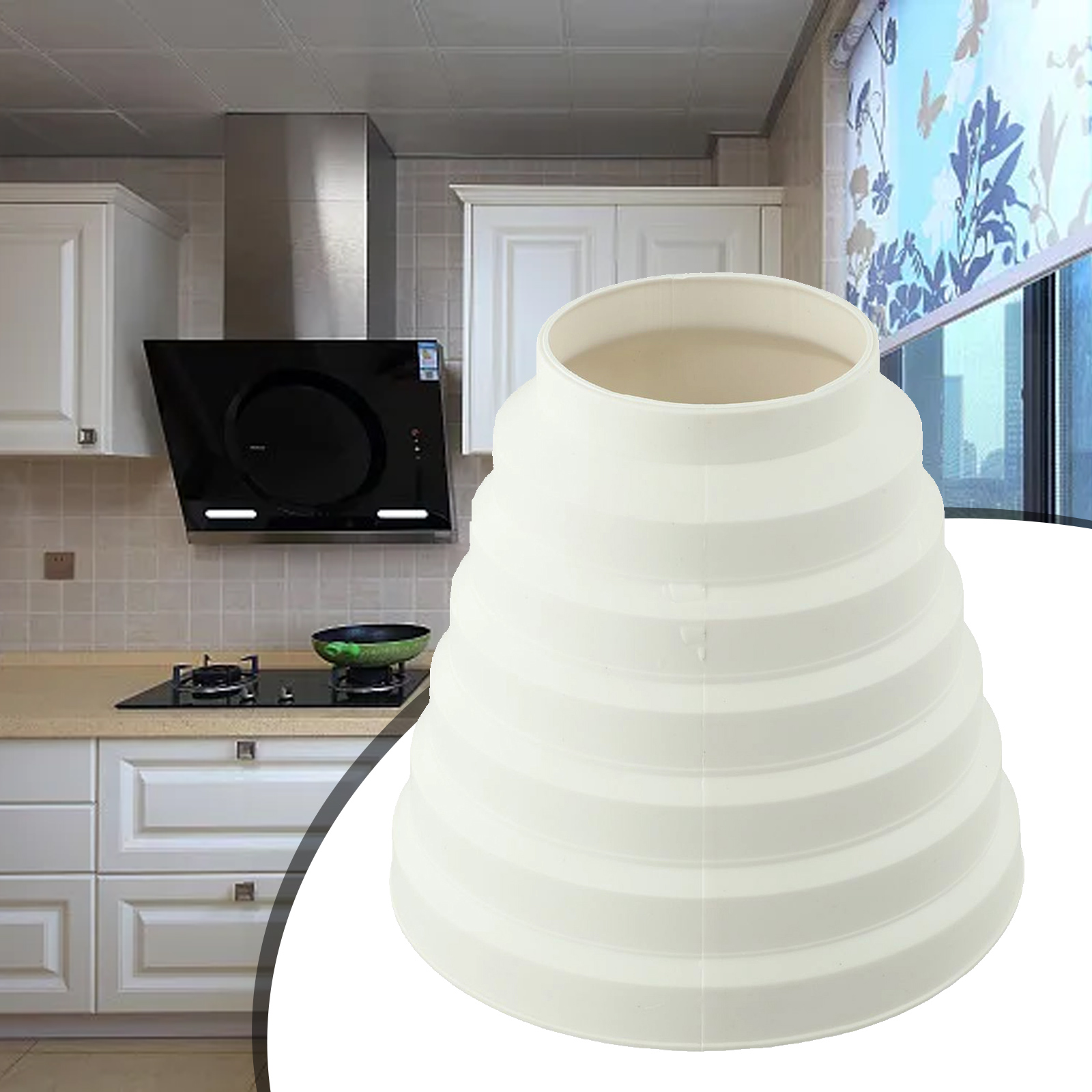 1pc Pipe For 80-150mm Round Ai - Home Improvement Materials 评论和价格