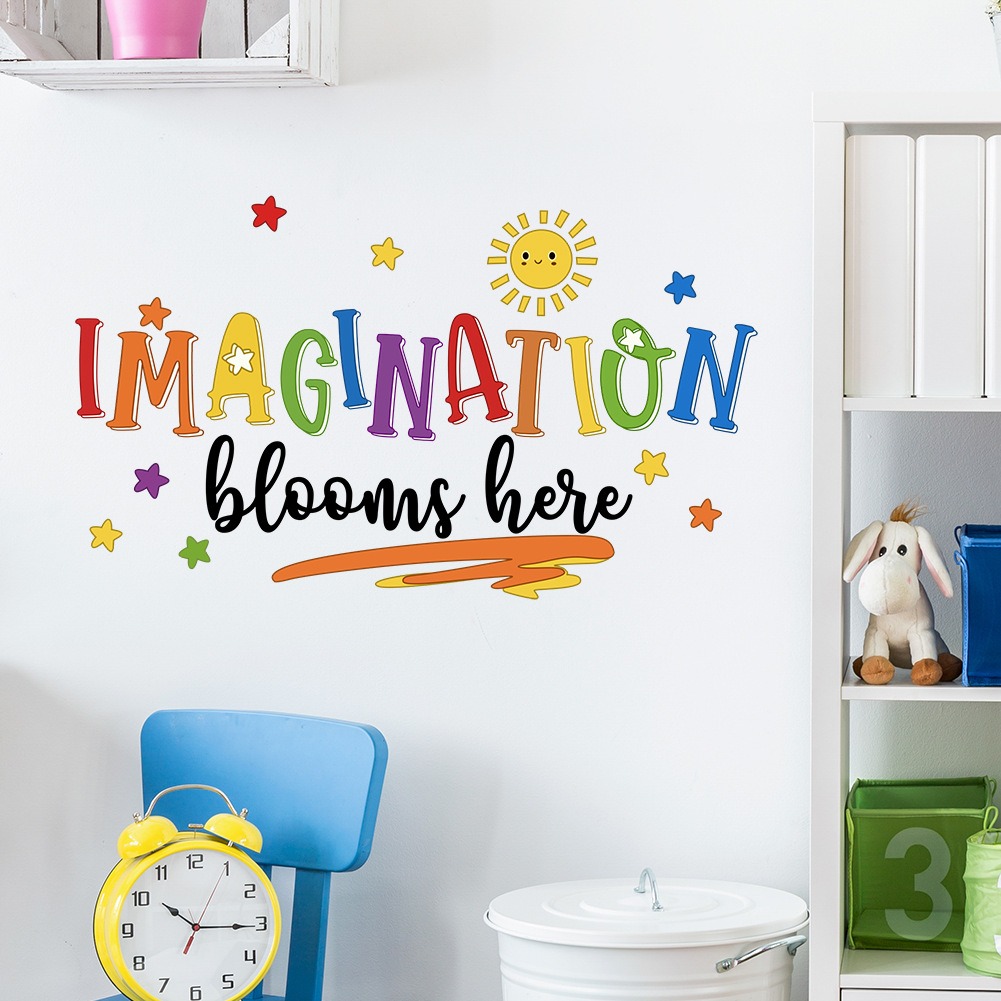 Colorful English phrase wall s - Home Improvement Quotes 评论和价格
