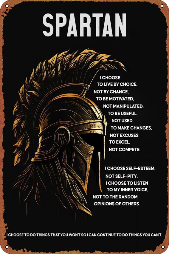Spartan quotes Self-Improvemen - Home Improvement Movie 评论和价格