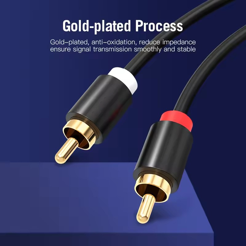 HIFI Stereo RCA Cable 2RCA to  - Home Improvement Dvd 评论和价格