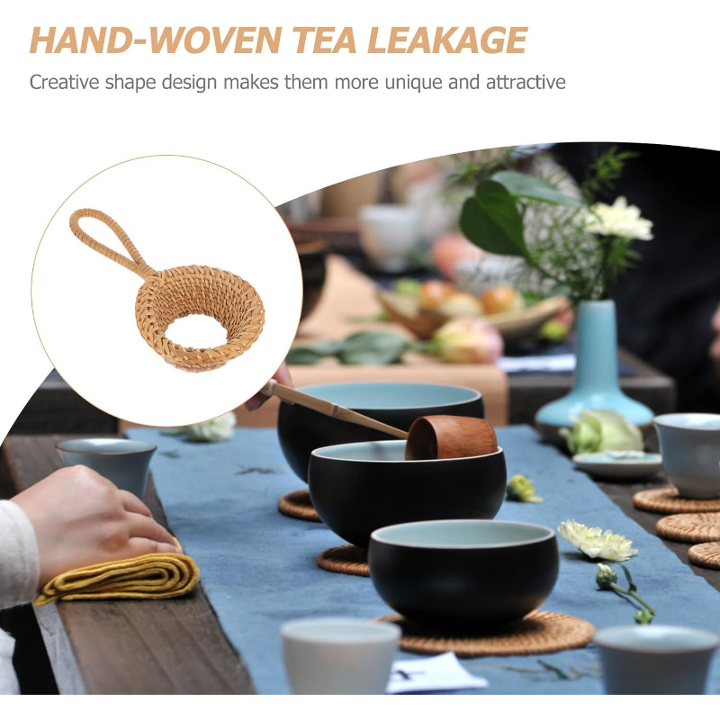 Rattan Tea Strainer Handmade T - Home Improvement Kitchen 评论和价格