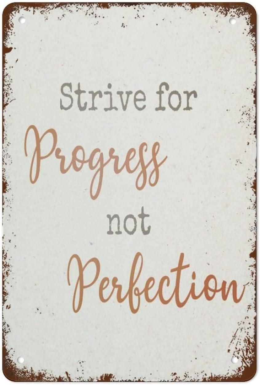 Strive for Progress Not Perfec - Home Improvement Quotes 评论和价格