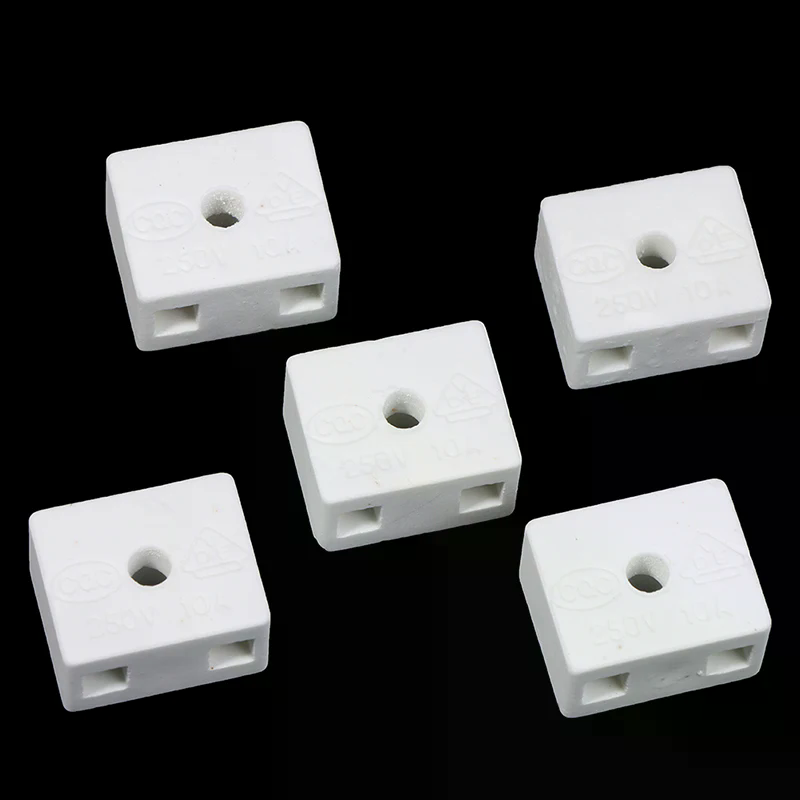 5Pcs Ceramic Post Terminal Blo - Home Improvement And Supply 评论和价格