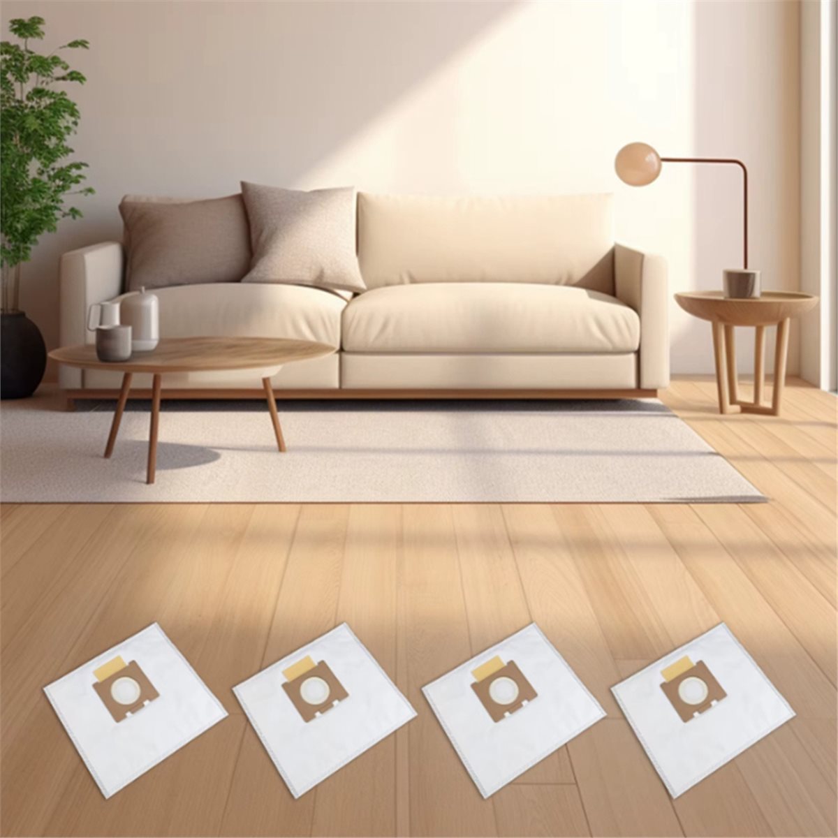 (ABJZ) 4Pcs Dust Bag for HOOVE - Home Improvement Materials 评论和价格