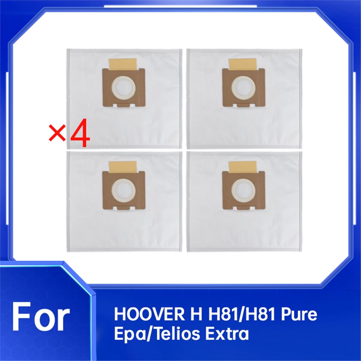 (ABJZ) 4Pcs Dust Bag for HOOVE - Home Improvement Materials 评论和价格