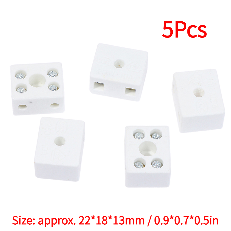 5Pcs Ceramic Post Terminal Blo - Home Improvement And Supply 评论和价格