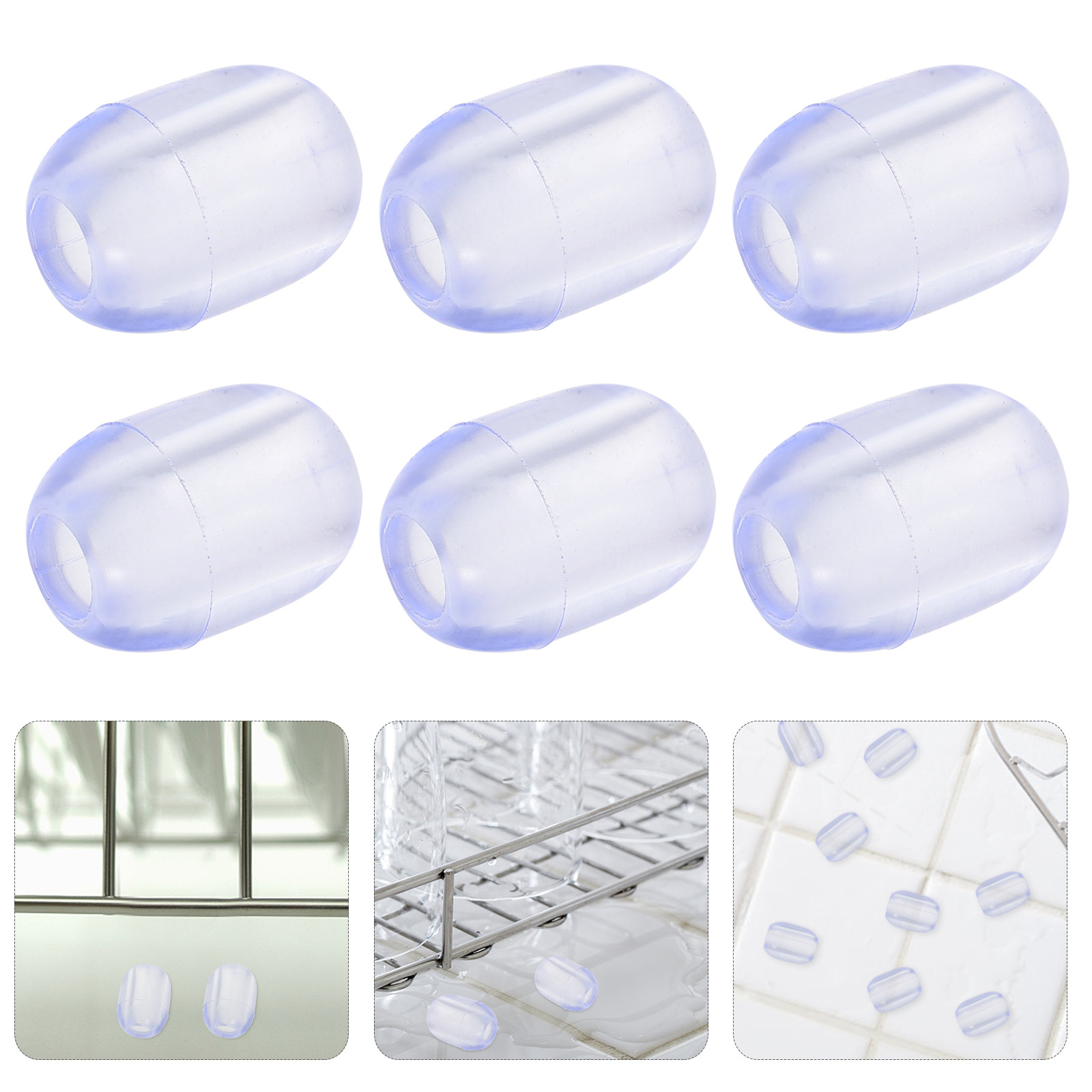 10Pcs Rubber Sink Rack Feet Pr - Home Improvement Kitchen 评论和价格