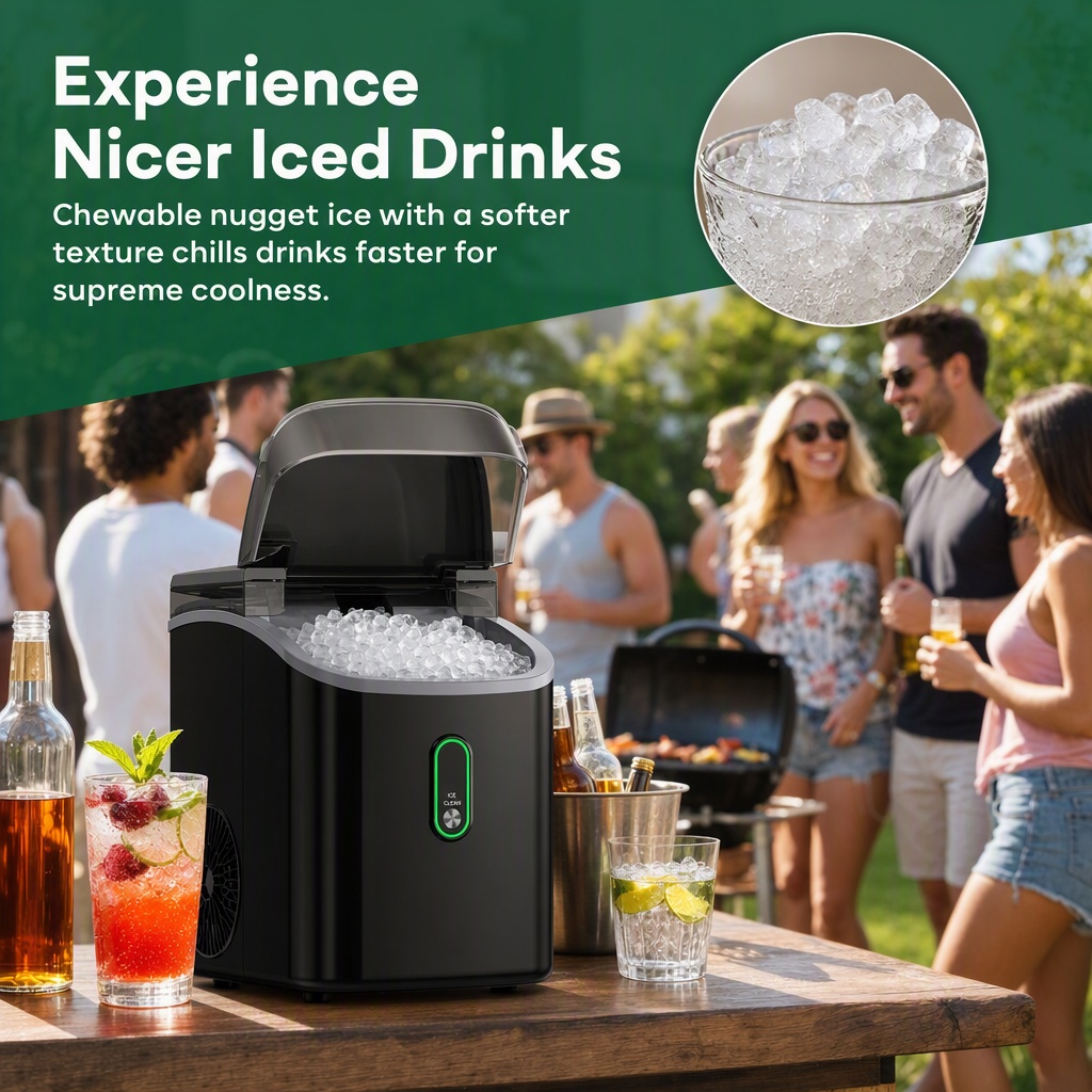 Nugget Ice Makers Countertop w - Home Improvement Kitchen 评论和价格