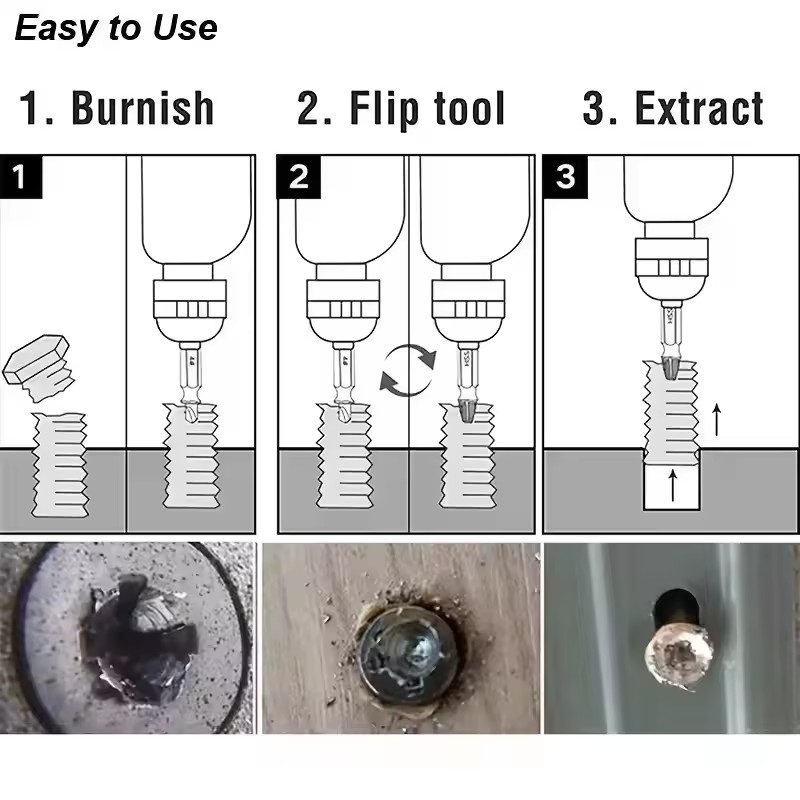Damaged Broken Screw Extractor - Drill Bit Set 评论和价格