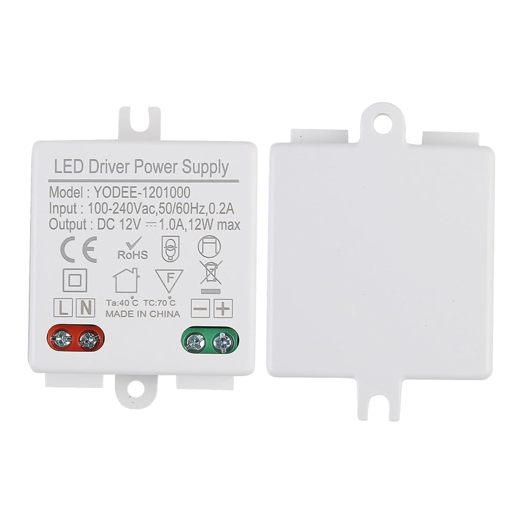2PCS Compact 12W LED Power Sup - Home Improvement And Supply 评论和价格