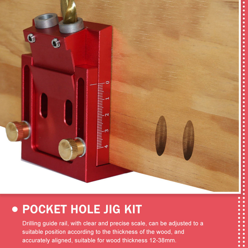 15 Degree Pocket Hole Jig Port - Home Improvement Tools 评论和价格