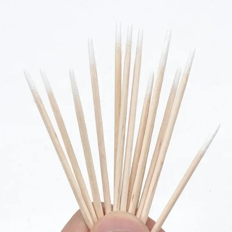 100/300pcs Double Head Cotton  - Wood Filler Stick 评论和价格