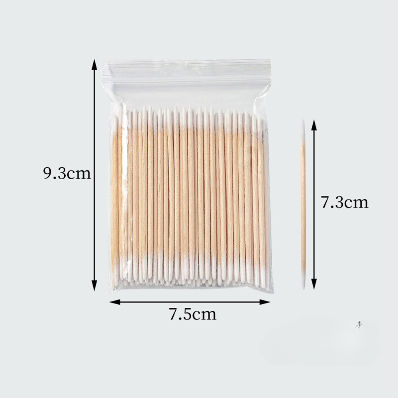 100/300pcs Double Head Cotton  - Wood Filler Stick 评论和价格