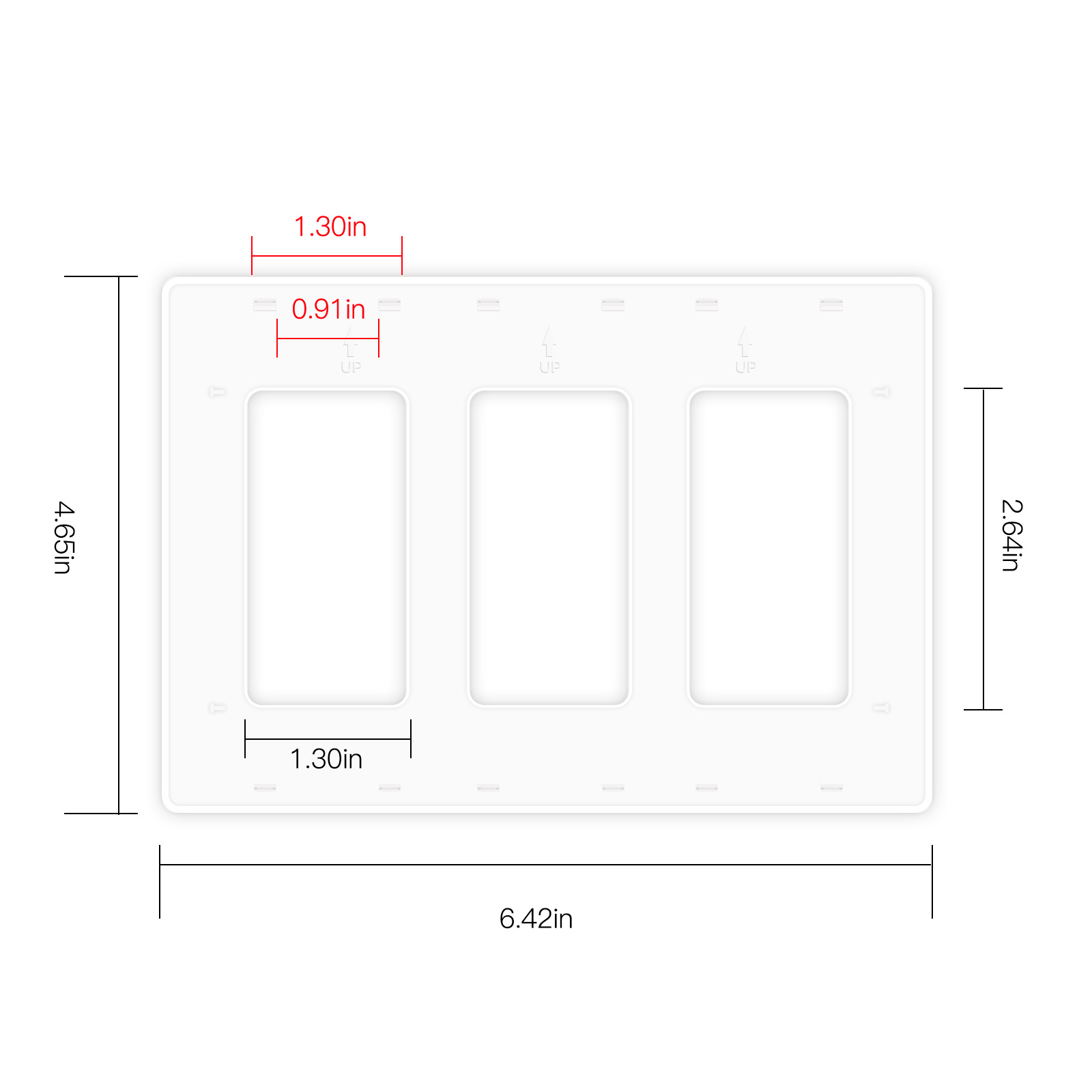 US、EU Type Switch Panel 2/3/4  - Home Improvement Kitchen 评论和价格